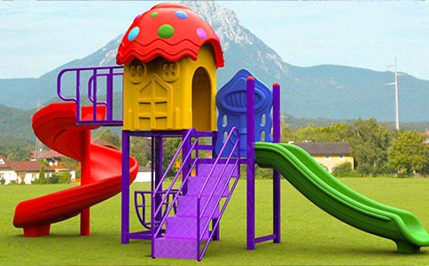 一次難忘的'滑滑梯作文