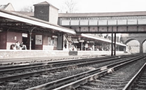 家鄉(xiāng)的火車站