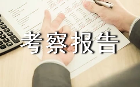 專業(yè)考察報告